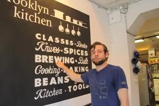 Ray Girard at the Brooklyn Kitchen.